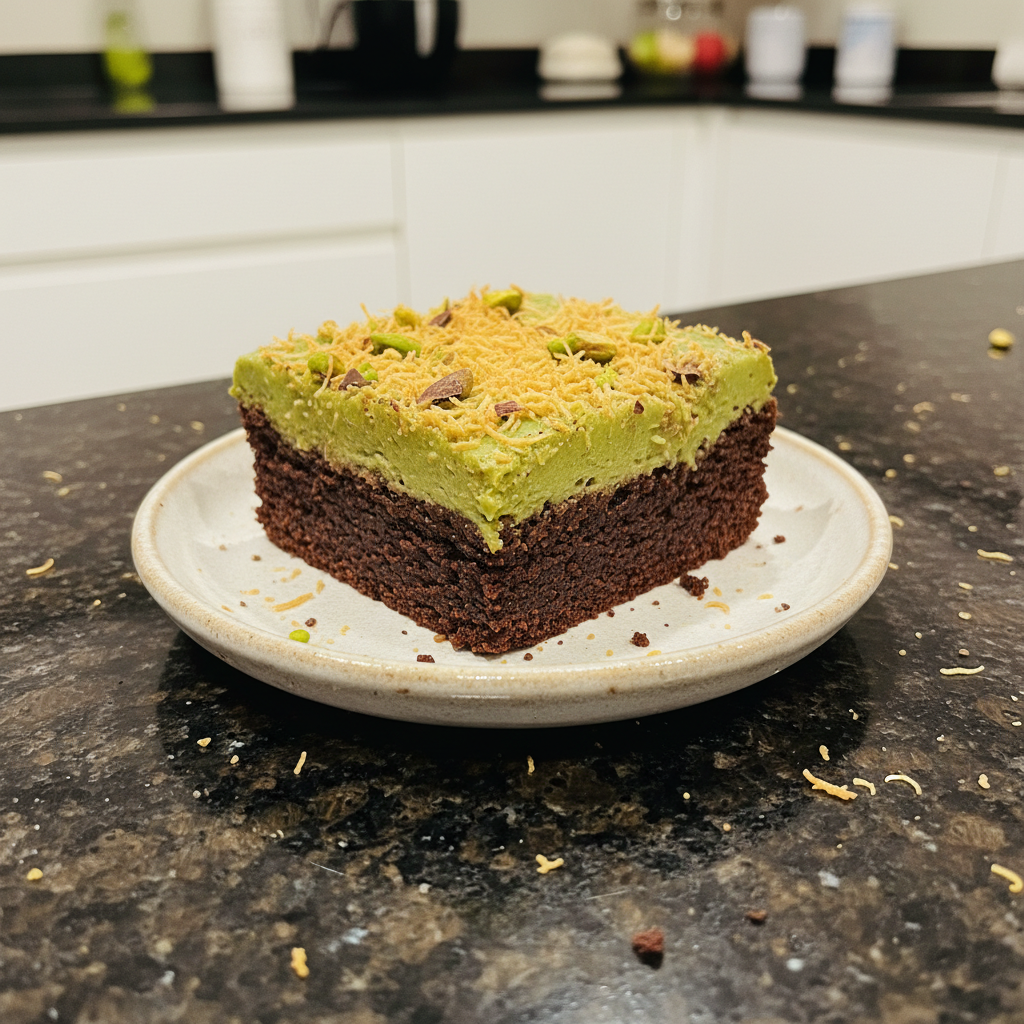 Dubai Chocolate Brownies: Fudgy, Crispy & Authentic Middle Eastern Twist