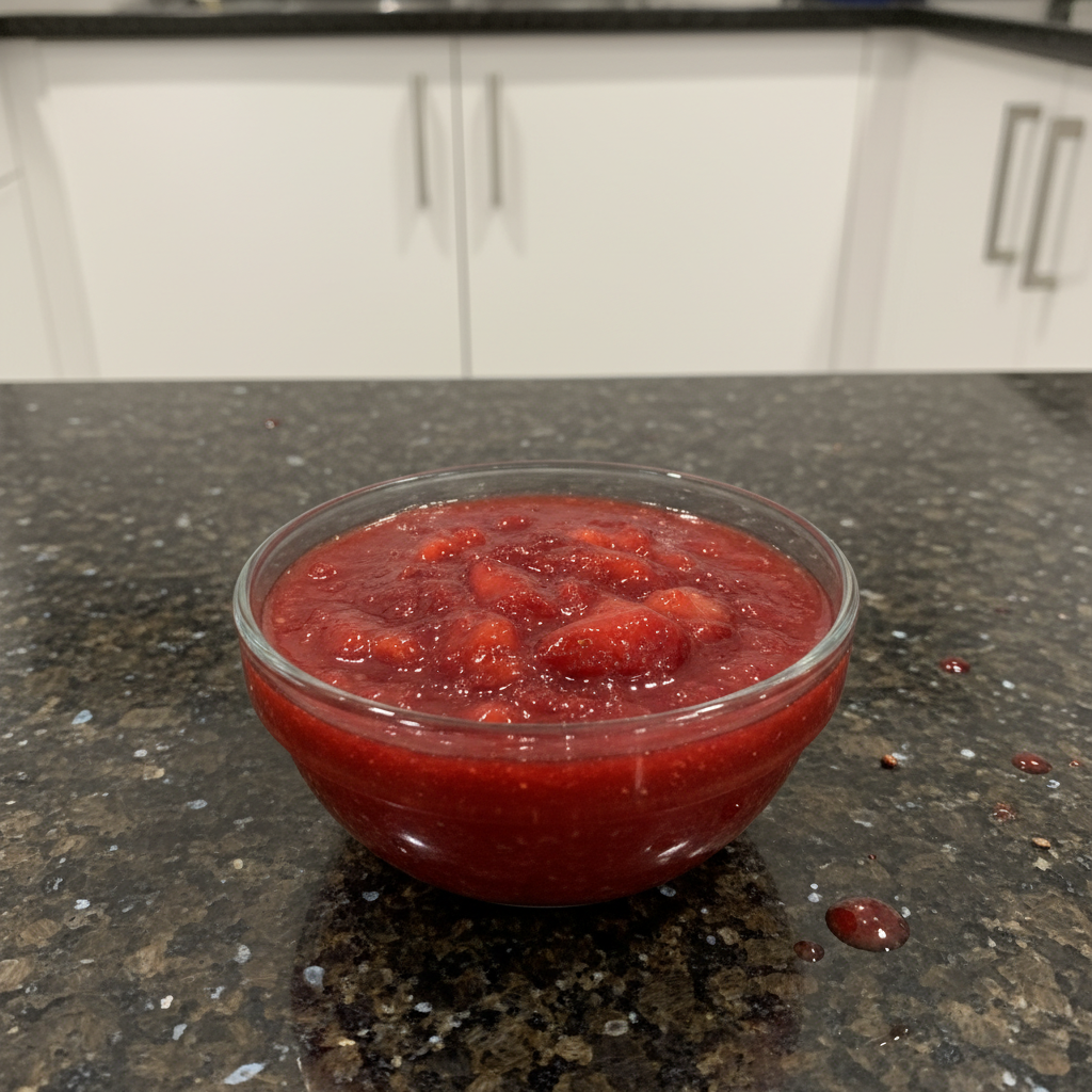 Best 3-Ingredient Strawberry Sauce Recipe (Thick & Glossy)